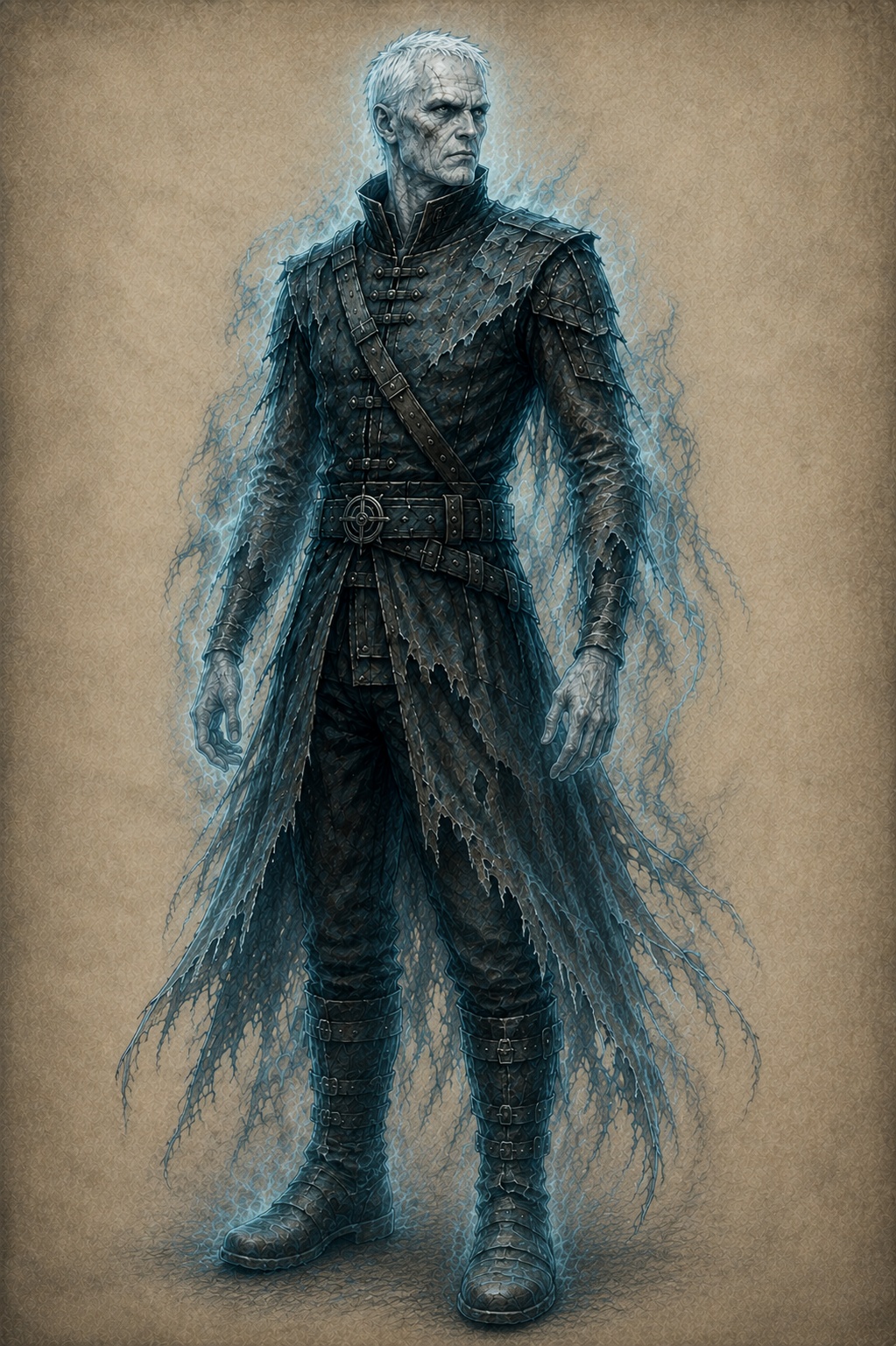 Arctus character sheet artwork