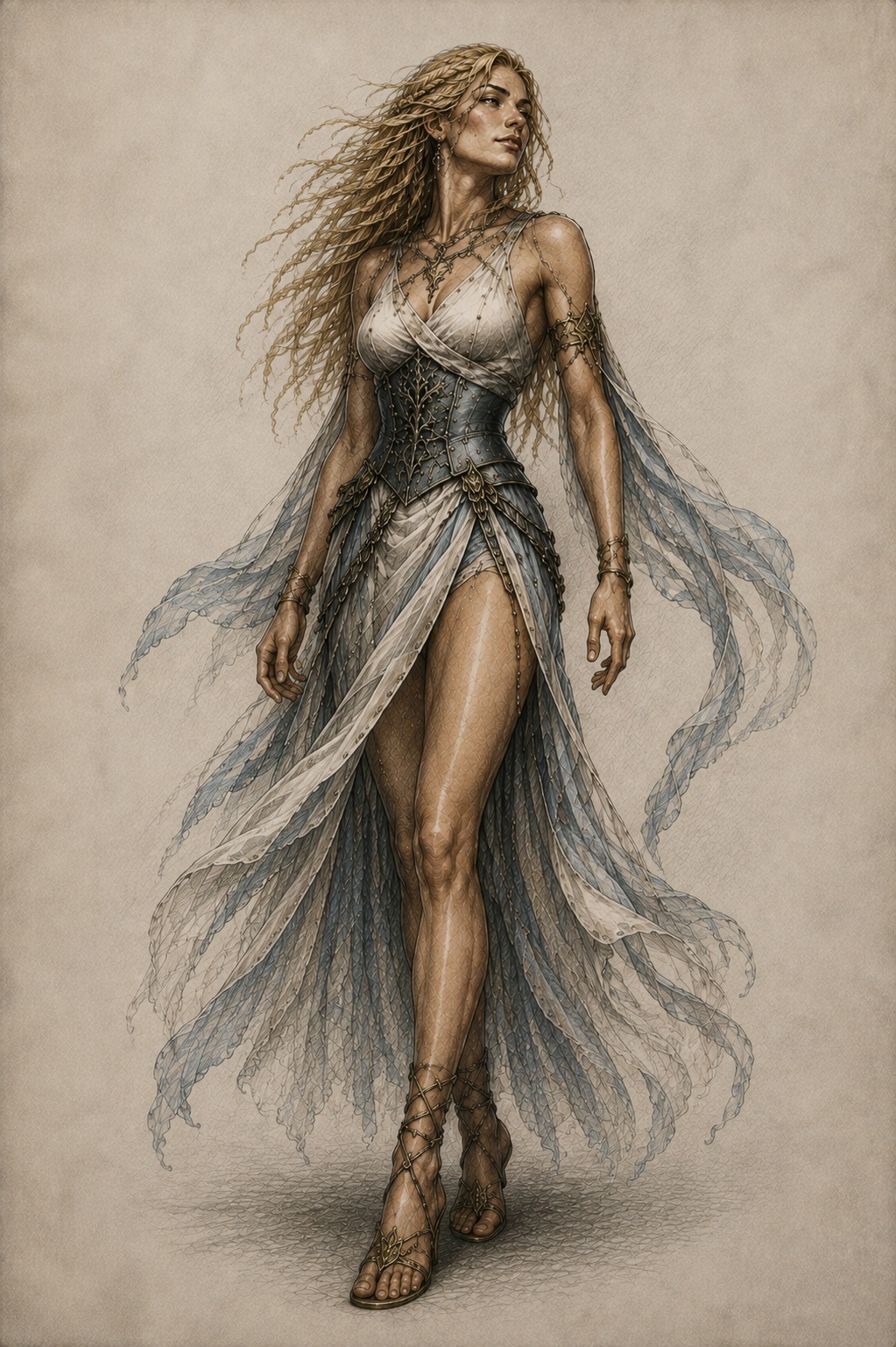 Bree character sheet artwork