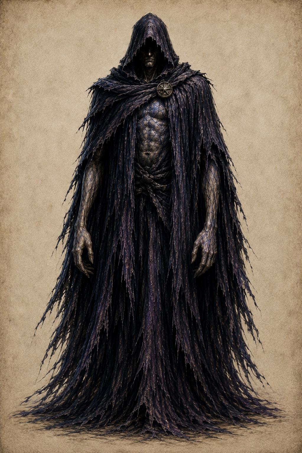 Shadow character sheet artwork