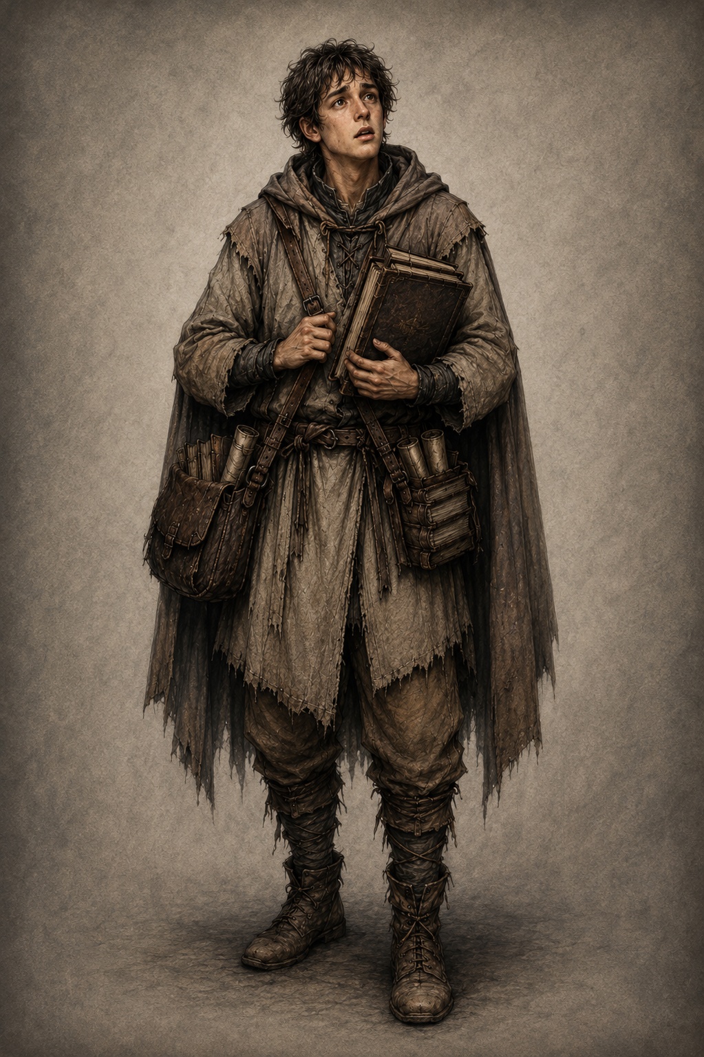 Sophrus character sheet artwork