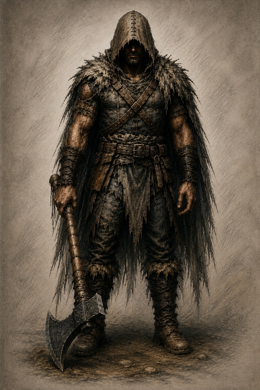 Tuth character sheet artwork