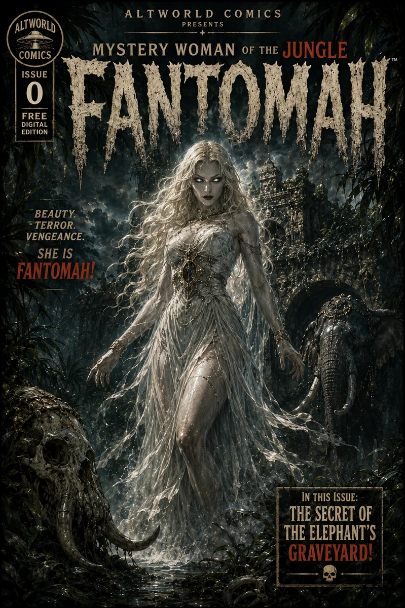 Fantomah Issue 0 cover