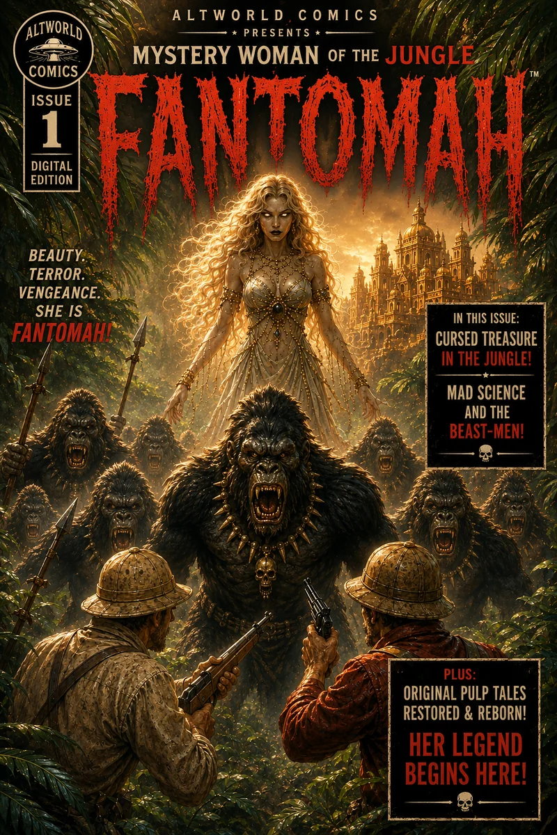 Fantomah Issue 1 cover